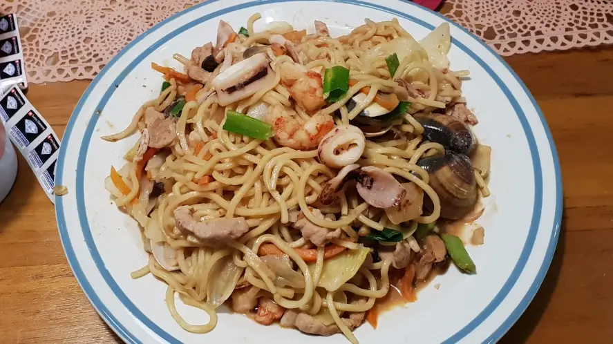 台灣炒意麵料理