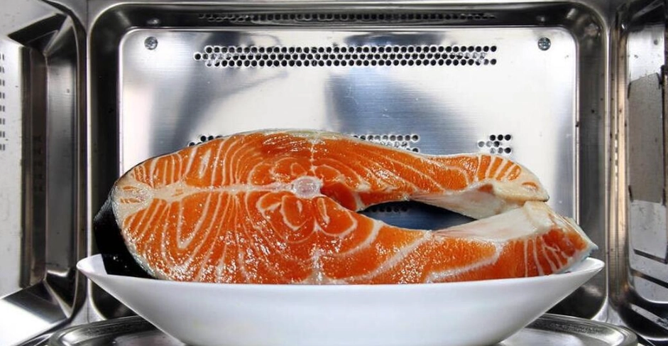 微波解凍魚方法
