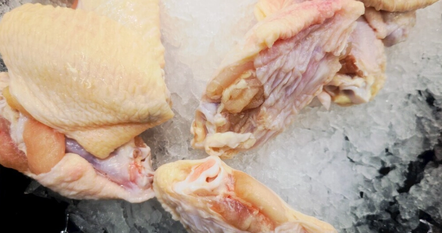 雞翅快速解凍