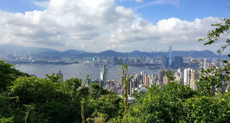 香港山頂步行路線 香港山頂步行路線