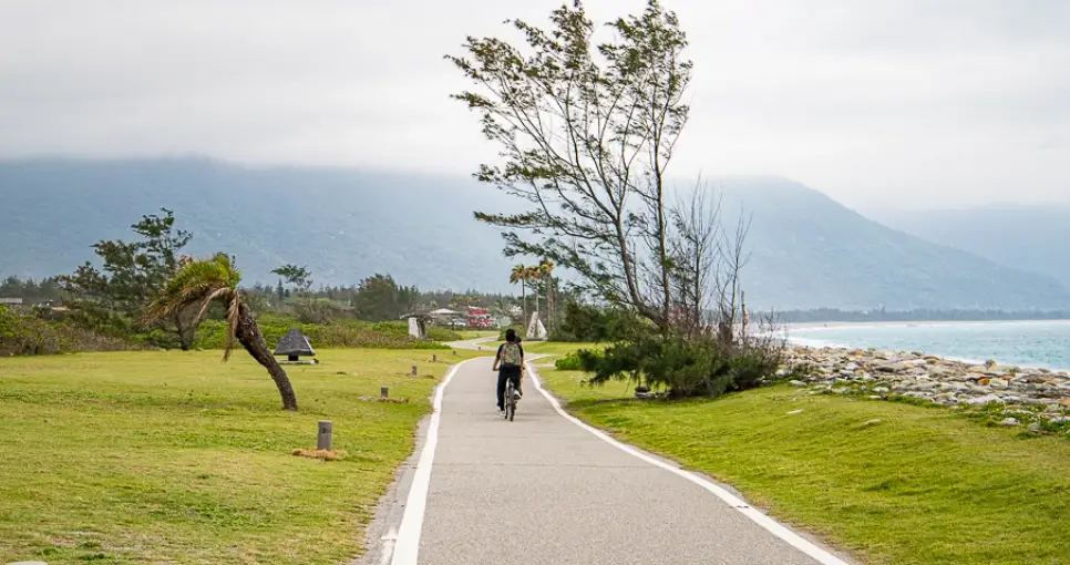 家庭腳踏車旅遊