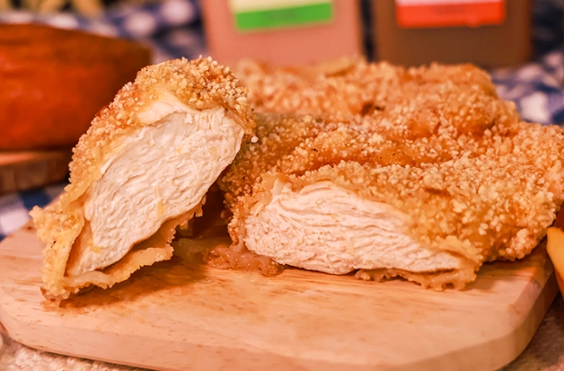 雞排裹粉技巧