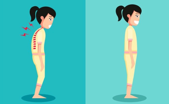 姿勢不良 姿勢不良