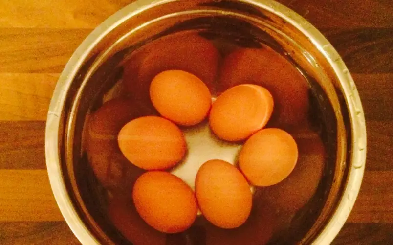 電鍋煮溏心蛋 電鍋煮溏心蛋