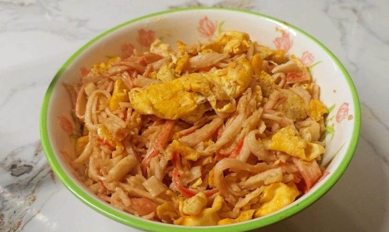 蟹柳炒蛋 食譜