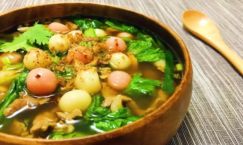 鹹湯圓配料