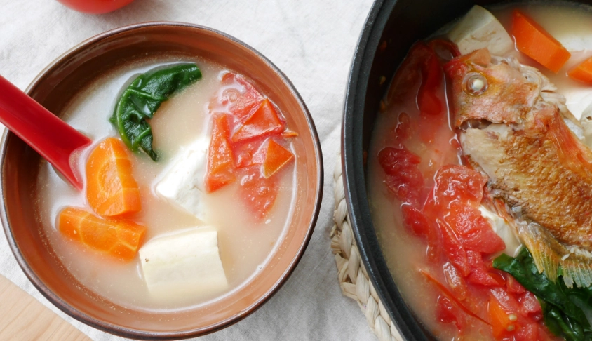魚湯料理