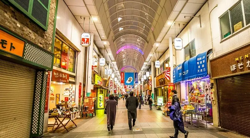 川端通商店街完整攻略：美食、交通、必買清單一次掌握