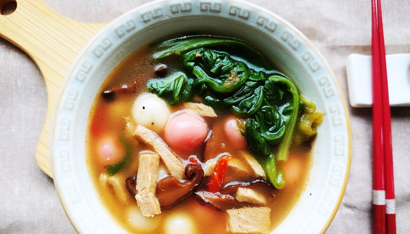 古早味鹹湯圓