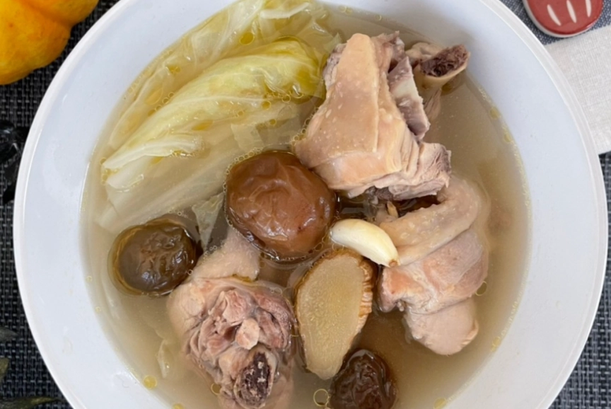 紫蘇梅子雞湯 做法