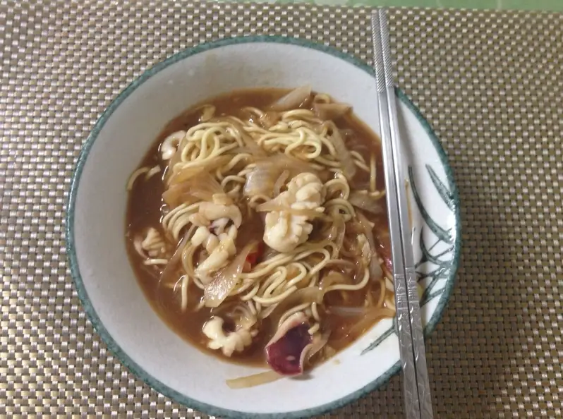 花枝炒麵 花枝炒麵