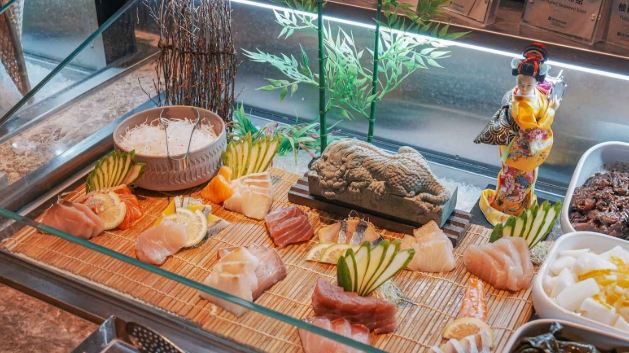 日月潭自助早餐