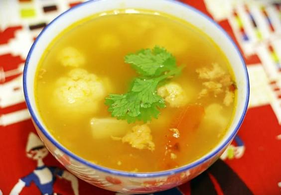 白花椰菜湯做法