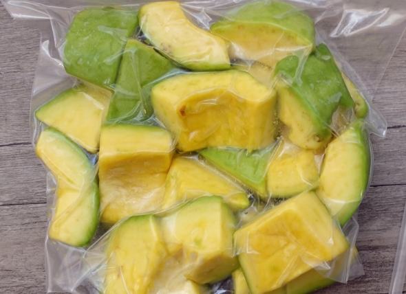酪梨冷凍使用