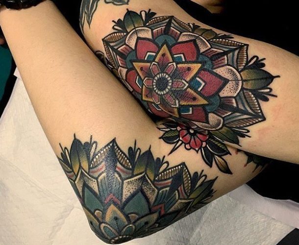 手肘刺青設計 手肘刺青設計