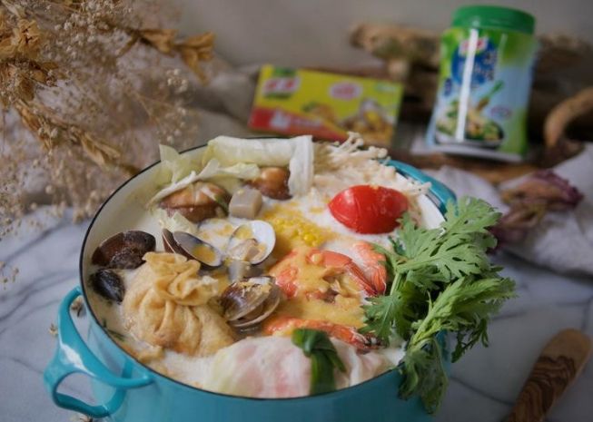 鹹味牛奶湯做法