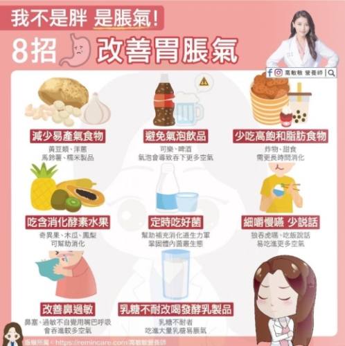 胃脹氣原因 胃脹氣原因