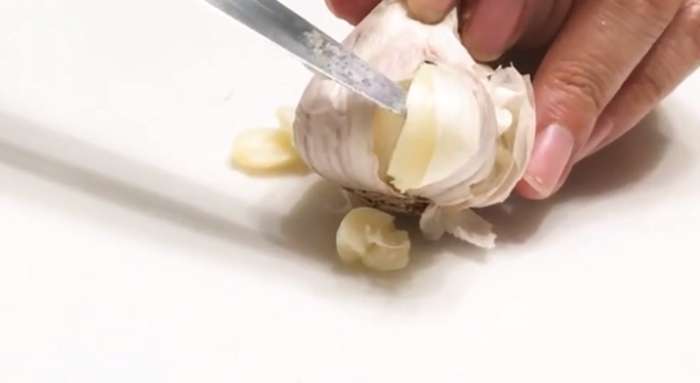 蒜頭剝皮技巧
