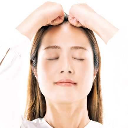 頭部按摩手法