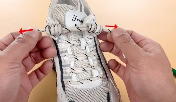 圓形鞋帶綁法步驟 圓形鞋帶綁法步驟