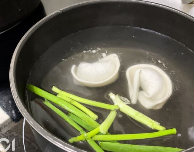 水餃煮法