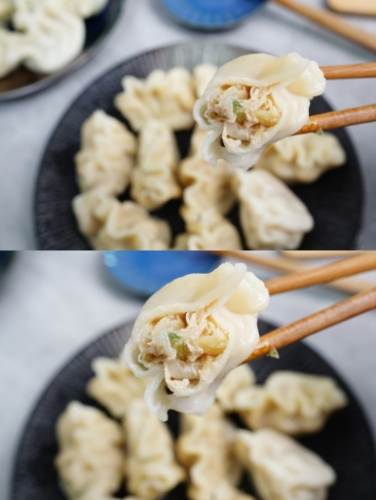 煮水餃不黏技巧