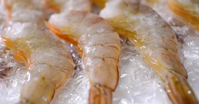 蝦子冷凍方法