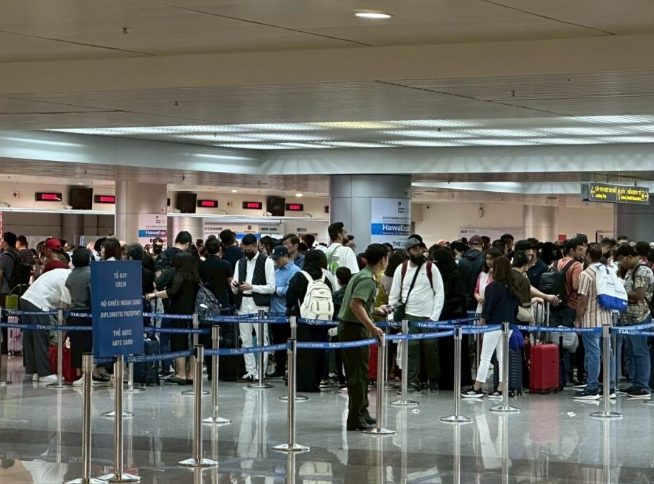 河內機場入境步驟