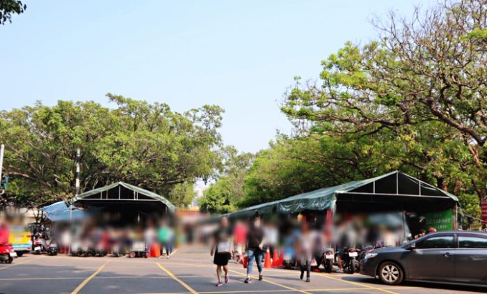 假日花市停車建議