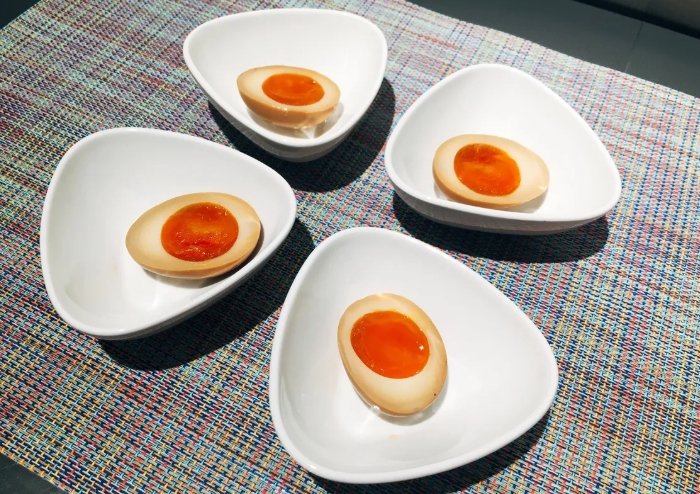 大同電鍋溏心蛋做法