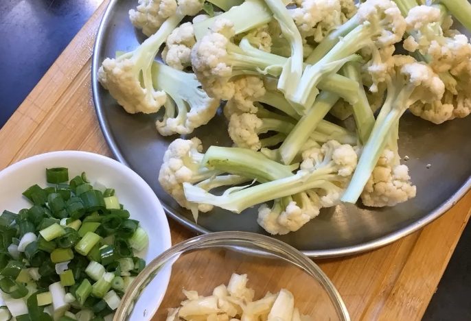 蒜香花椰菜食譜