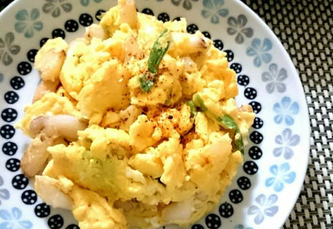 沙茶蟹肉炒蛋 食譜