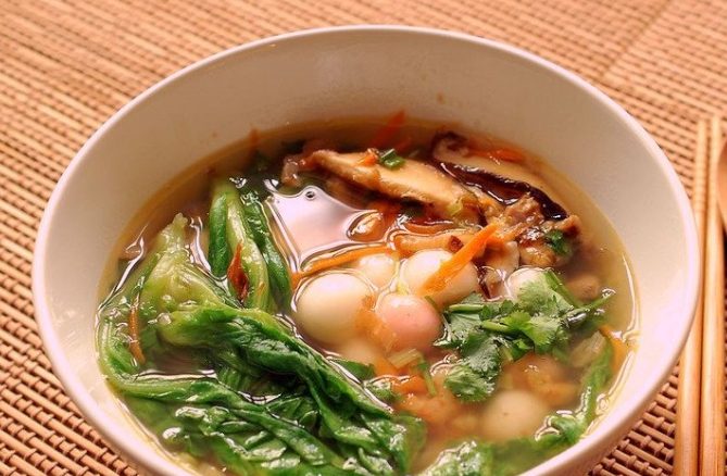 鹹湯圓煮法 鹹湯圓煮法