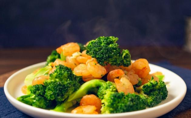 青花菜炒蝦仁 食譜