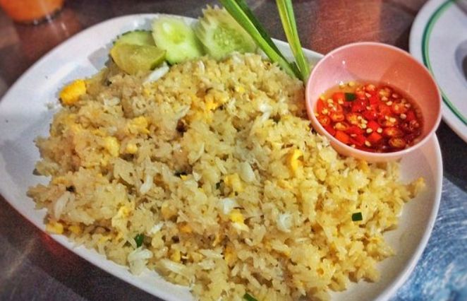 泰式蟹肉炒飯做法