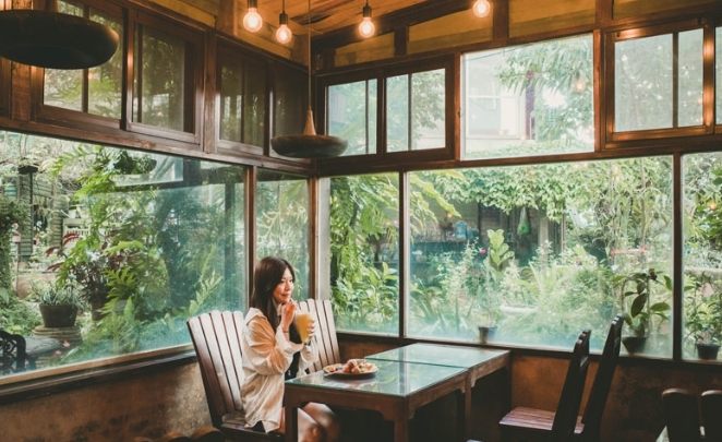 景觀餐廳下午茶