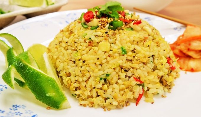 泰式蟹肉炒飯做法