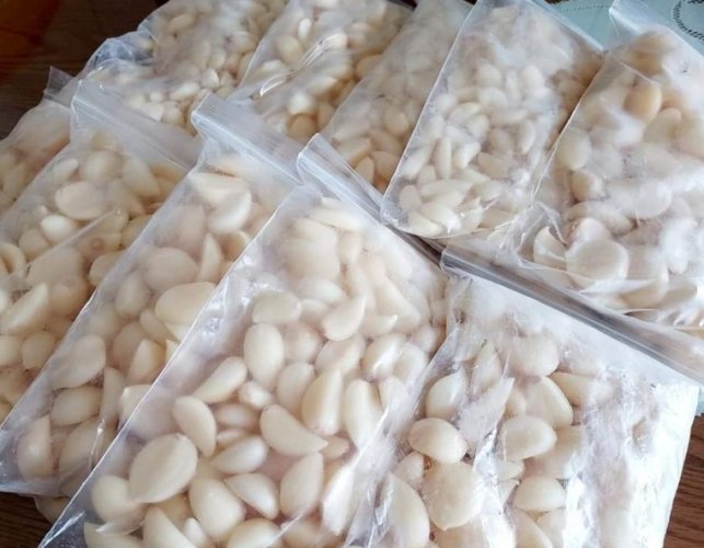 冷凍蒜頭保存