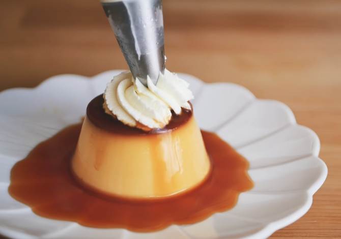 鮮奶油布丁做法