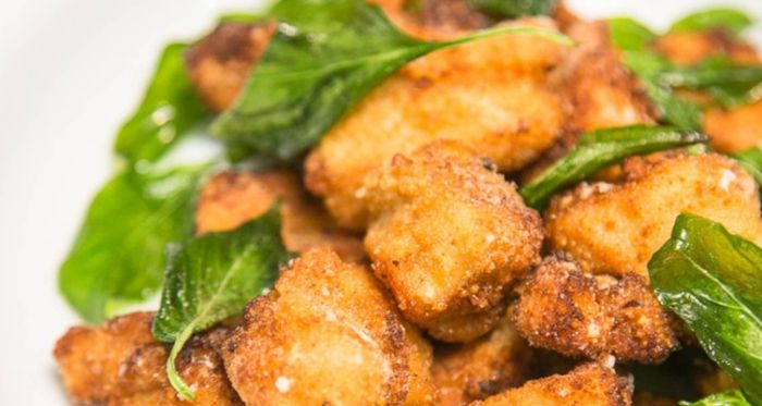 台灣鹹酥雞九層塔