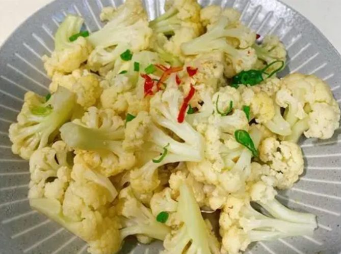 炒白花椰菜時間 炒白花椰菜時間