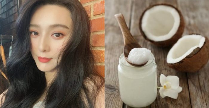 椰子油護髮