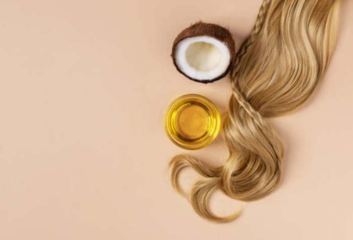 椰子油護髮方法