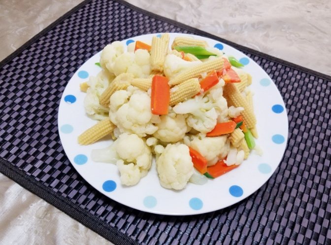 白花椰菜烫多久