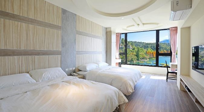 日月潭湖景住宿