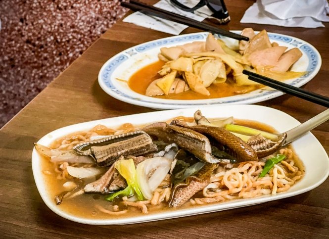 鱔魚意麵做法