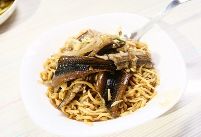 鱔魚意麵口感