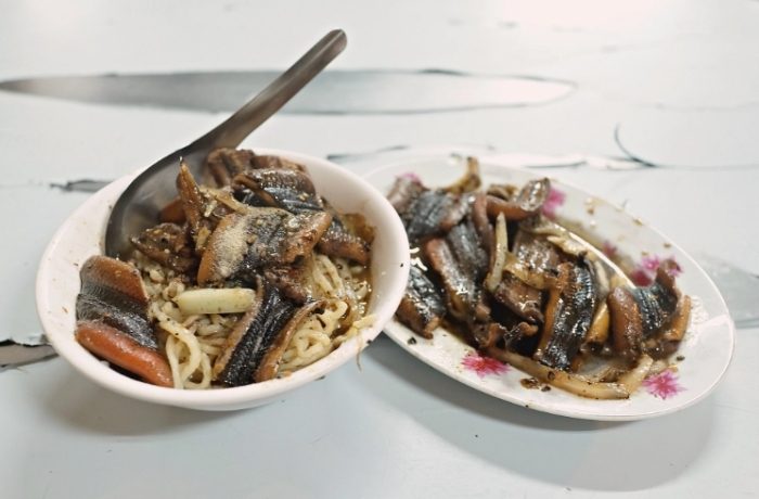 台灣鱔魚意麵風味