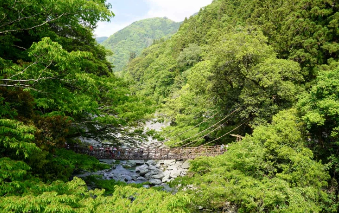 祖谷のかずら橋 パーキング