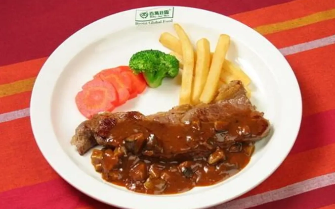 蘑菇配牛排食譜